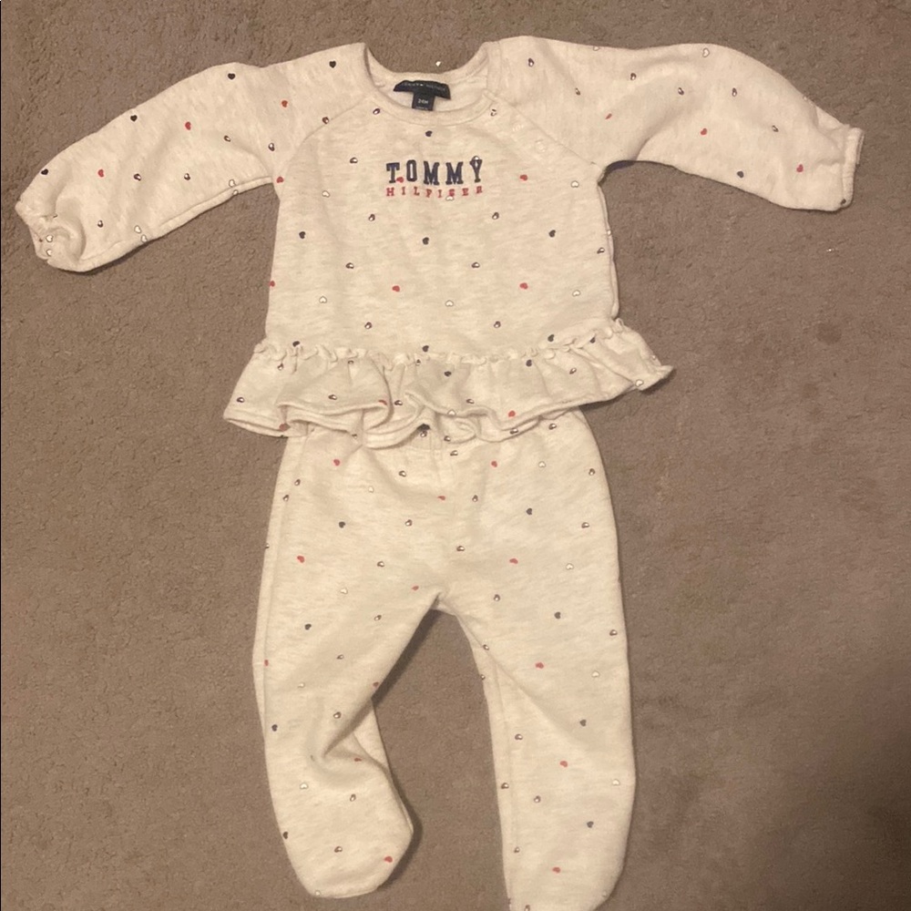 Tommy Hilfiger Baby Outfit with Ruffle